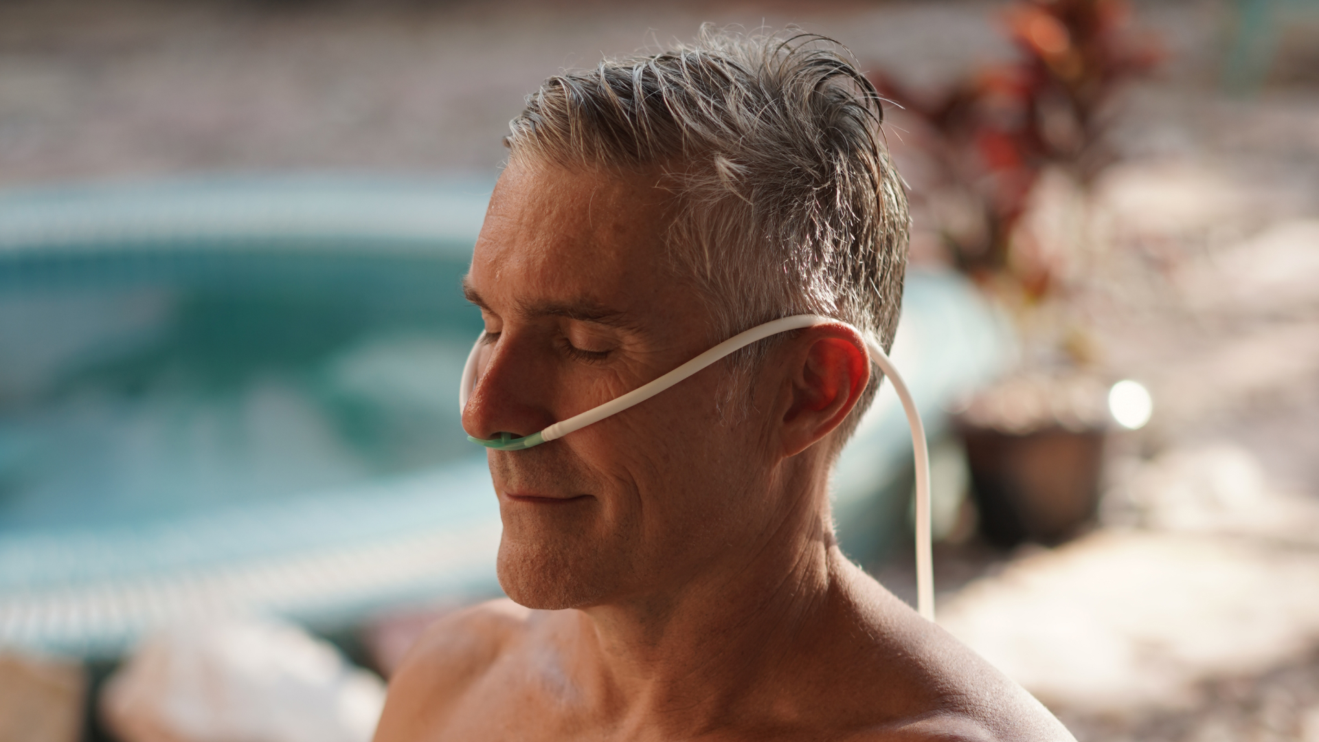 Hydrogen inhalation therapy lounge at Maji